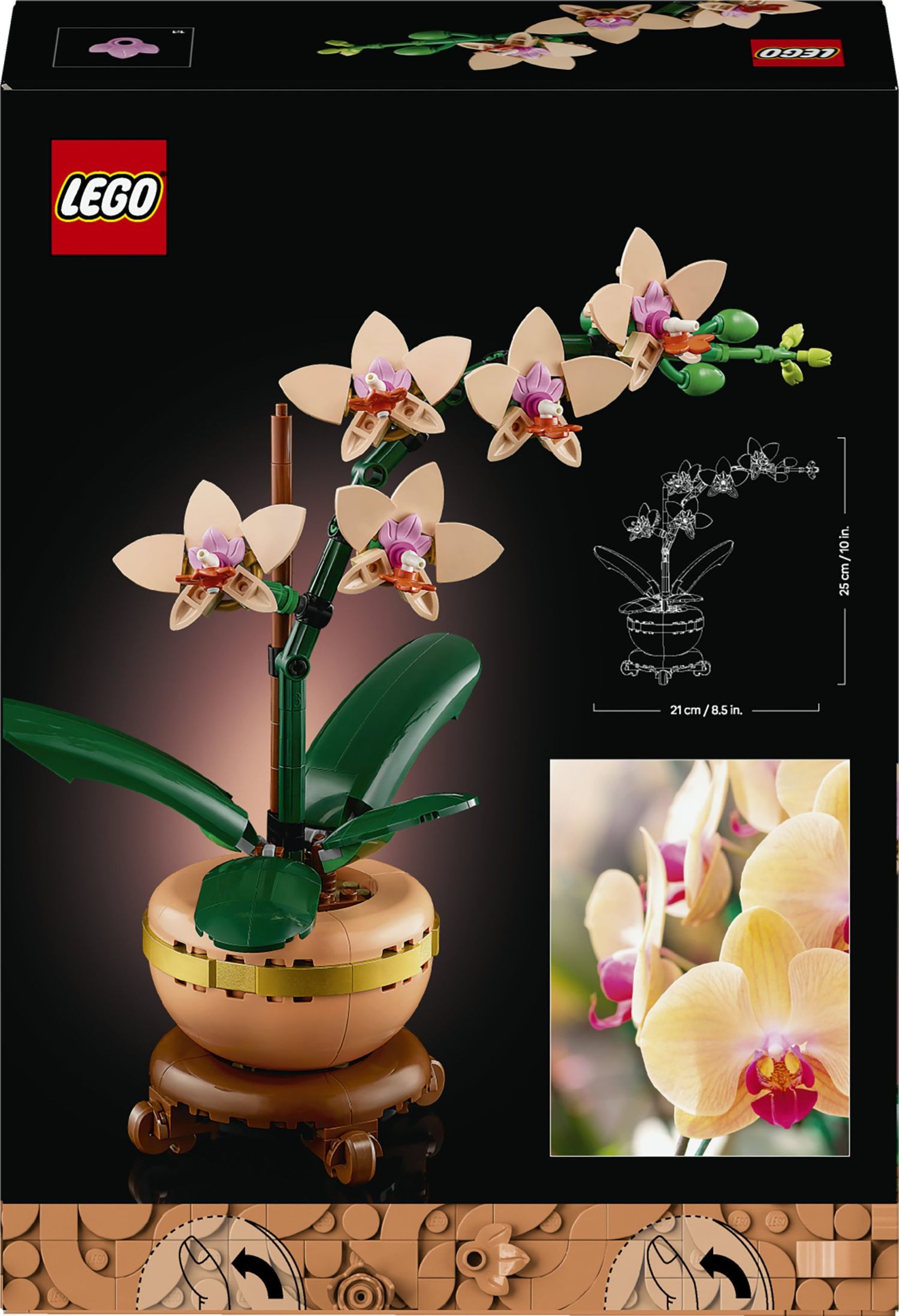 Lego botanicals mini-orchidea - 10343