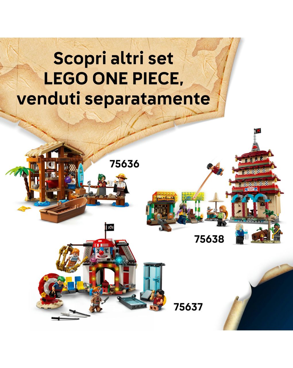 Lego one piece 75639 la nave pirata going merry