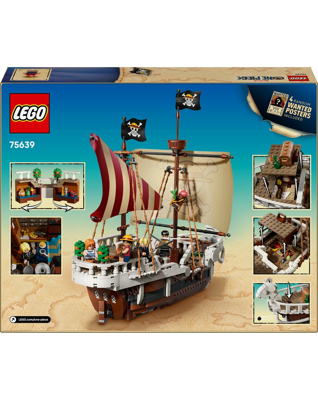 Lego one piece 75639 la nave pirata going merry
