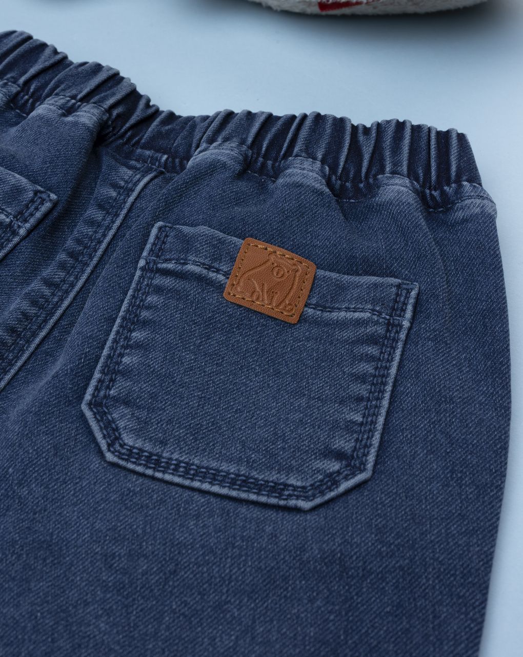 Pantaloni denim bimbo scuri