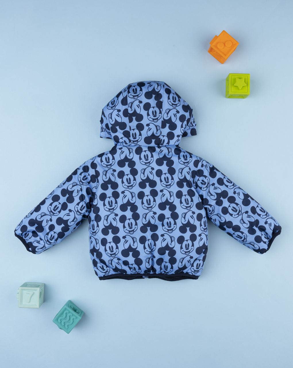 Giubbino bimbo blu mickey mouse