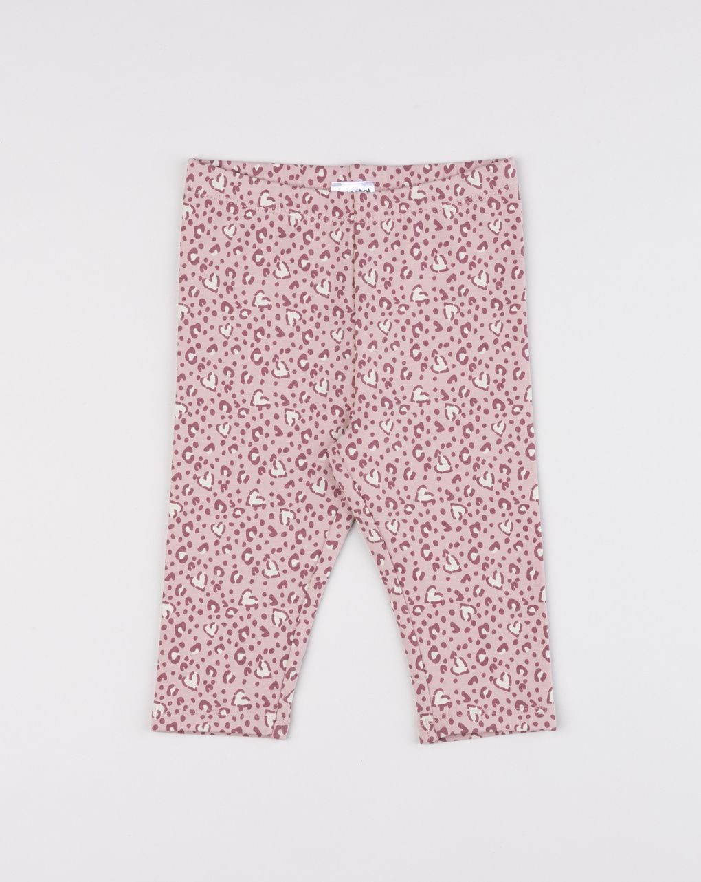 Leggings bimba rosa fantasia cuori