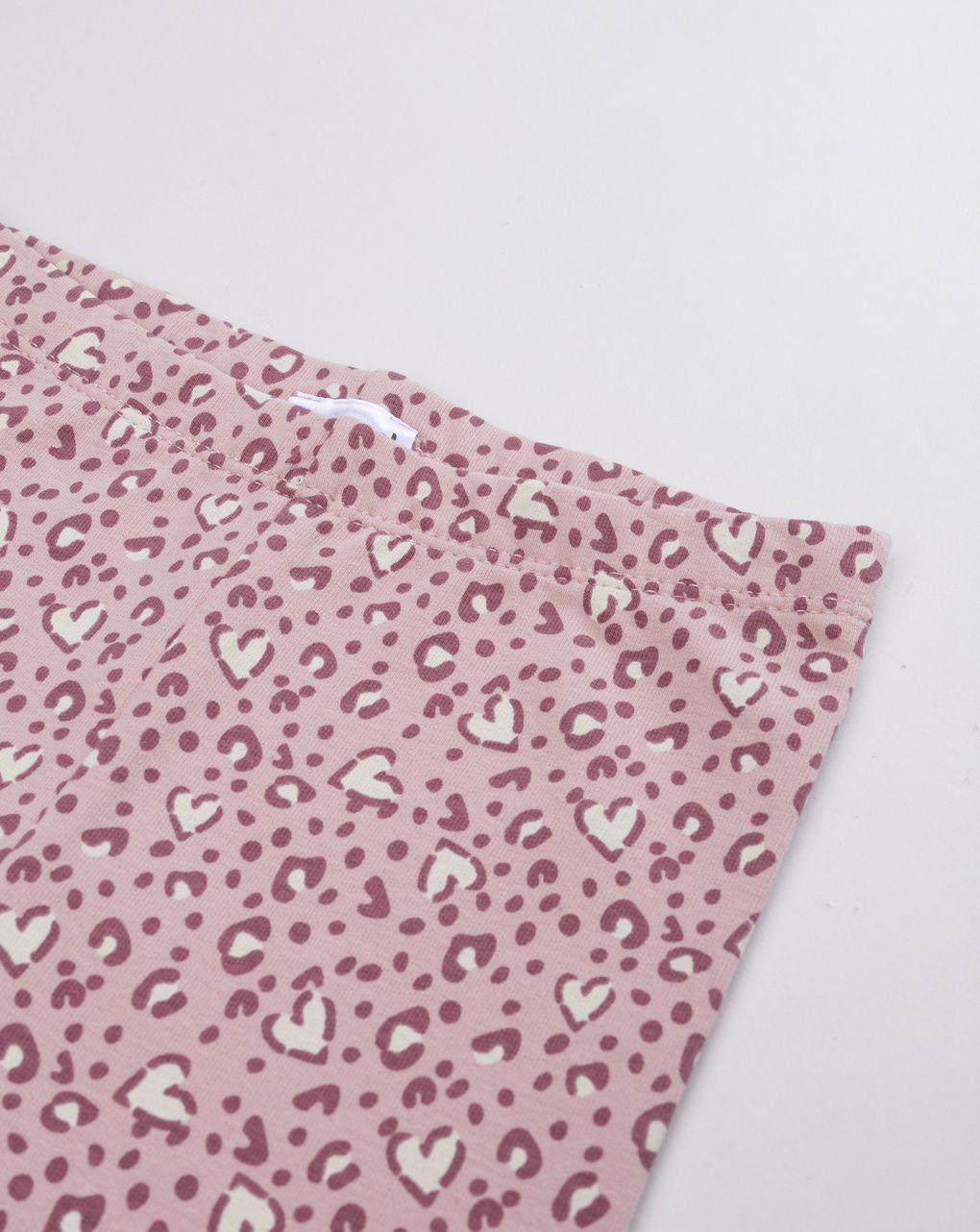 Leggings bimba rosa fantasia cuori