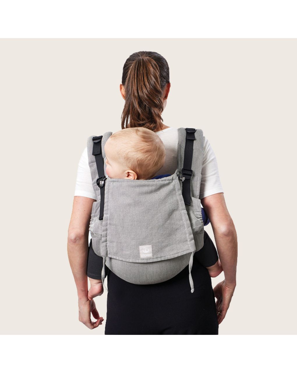 Marsupio limas™ carrier flex - marsupio per tutti i giorni - nero - stokke
