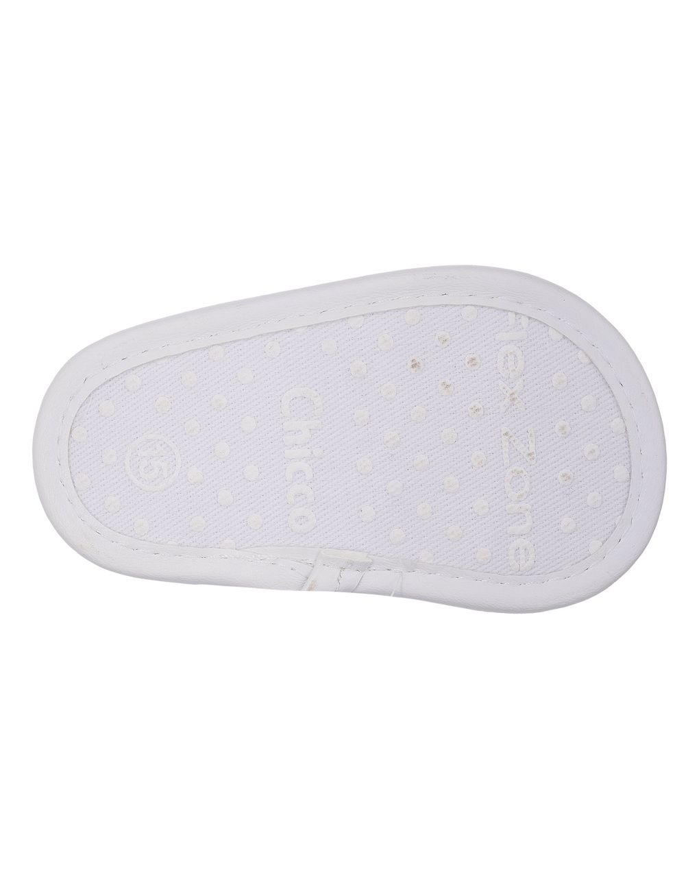 Sandalo elegante laserato neonata bianco - chicco numa