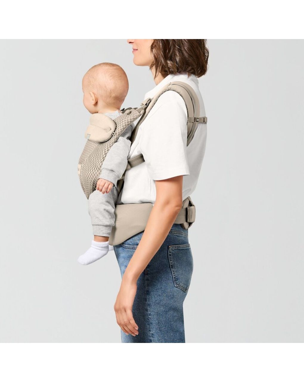 Marsupio amya carrier almond beige - cybex