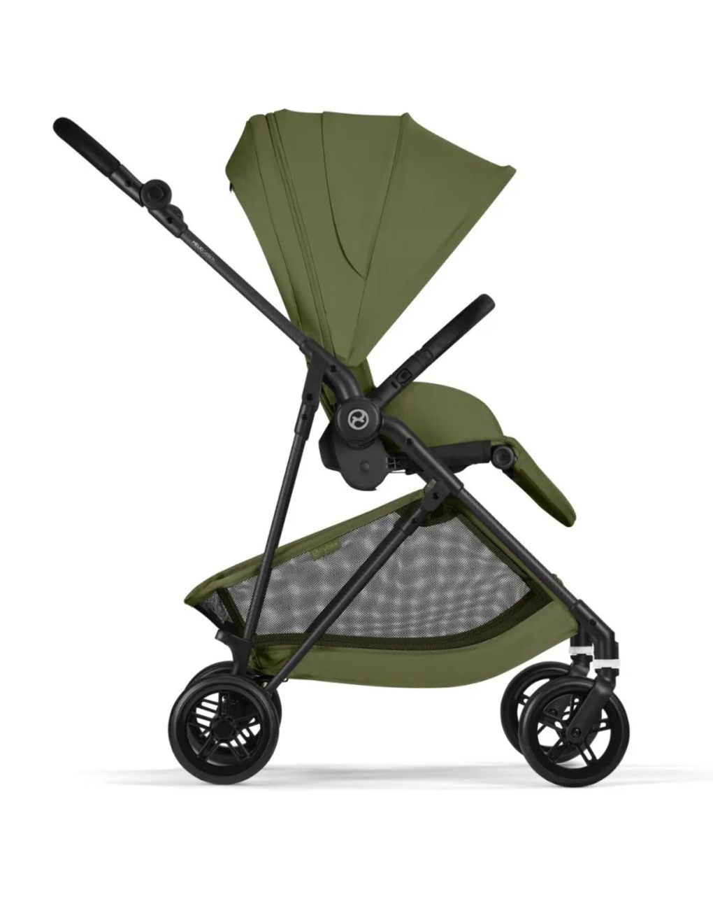 Passeggino melio carbon moss green - cybex