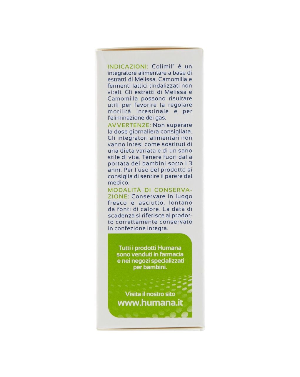 Integratore alimentare colimil® 30ml - humana