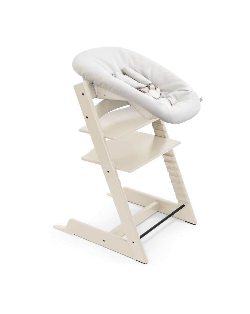 Tripp trapp® newborn set con gancio appendigiochi - vaniglia - stokke