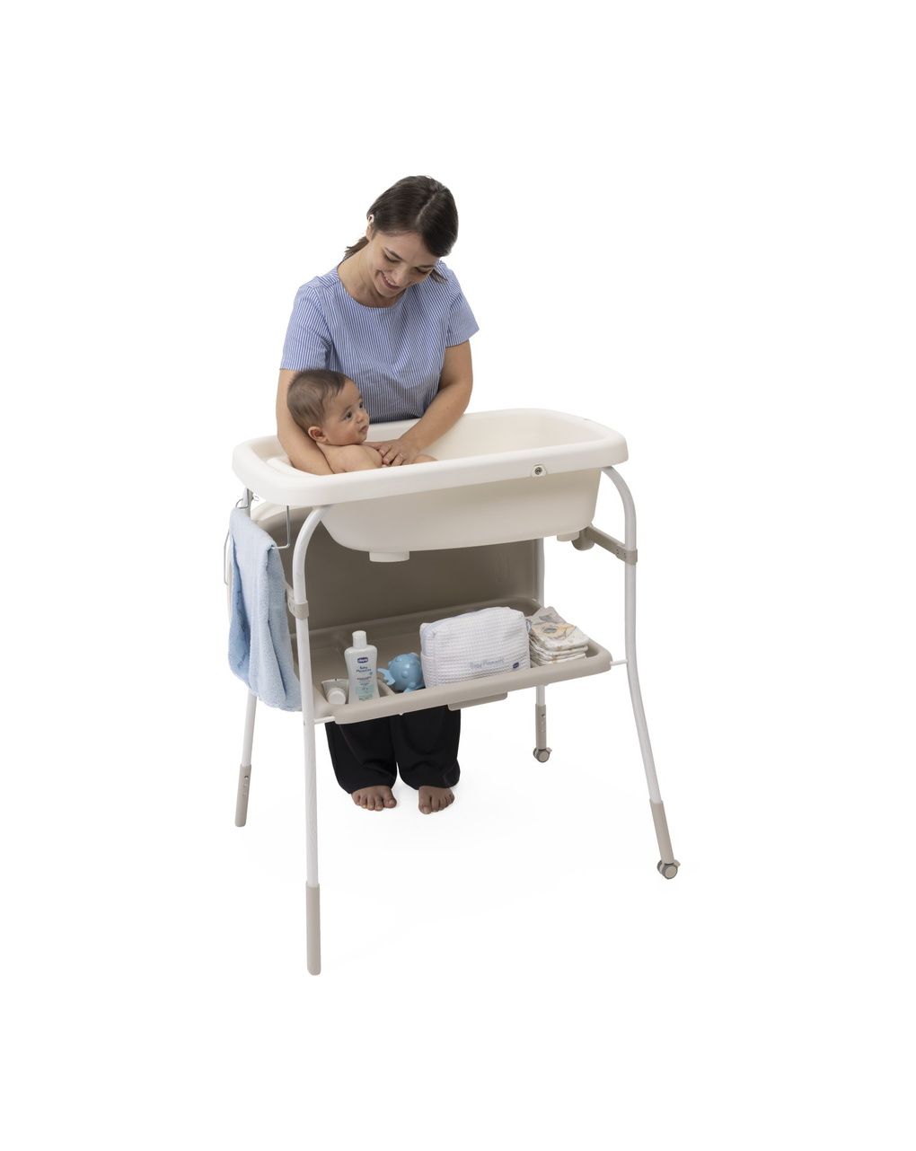 Fasciatoio soft bubble armonia motherpearl - chicco