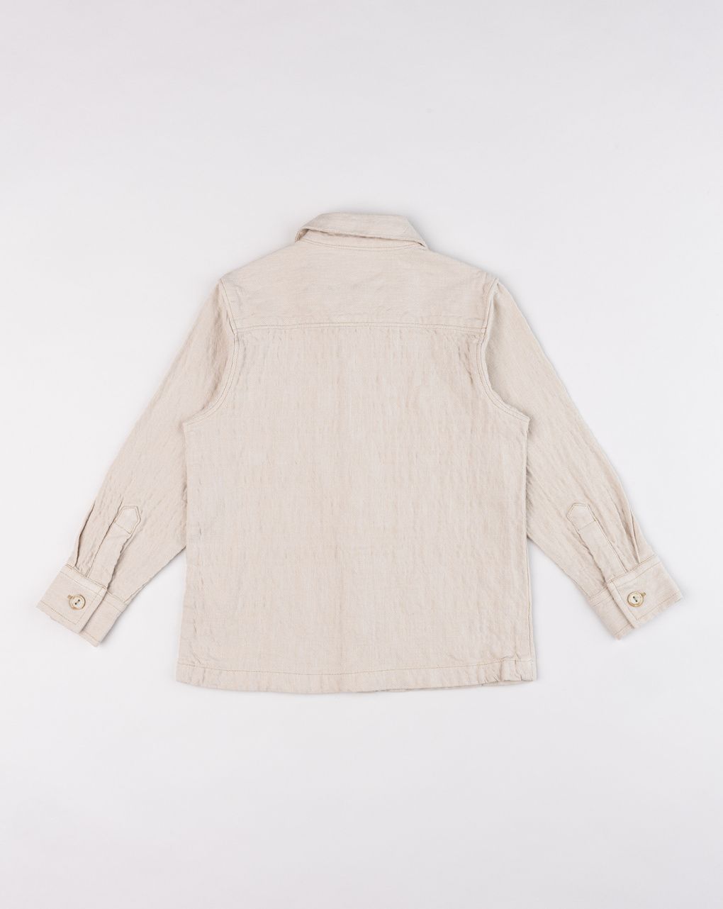 Camicia elegante bambino beige