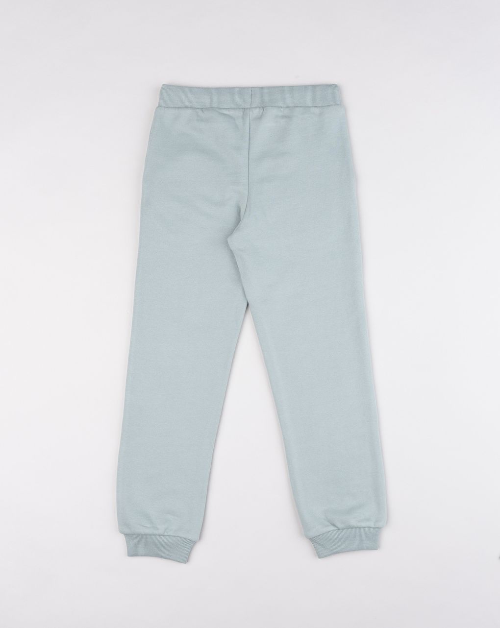 Pantalone in felpa bambina verde stampa orso