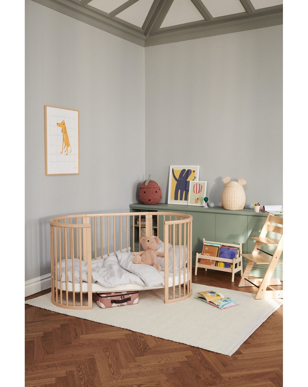 Lettino sleepi™ - naturale -  stokke®