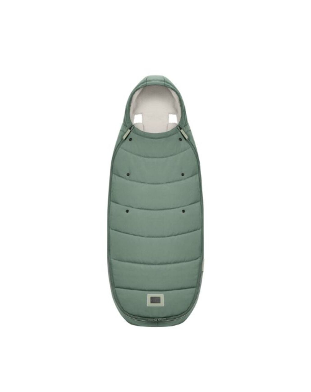 Sacco coprigame platinum footmuff leaf green - cybex platinum