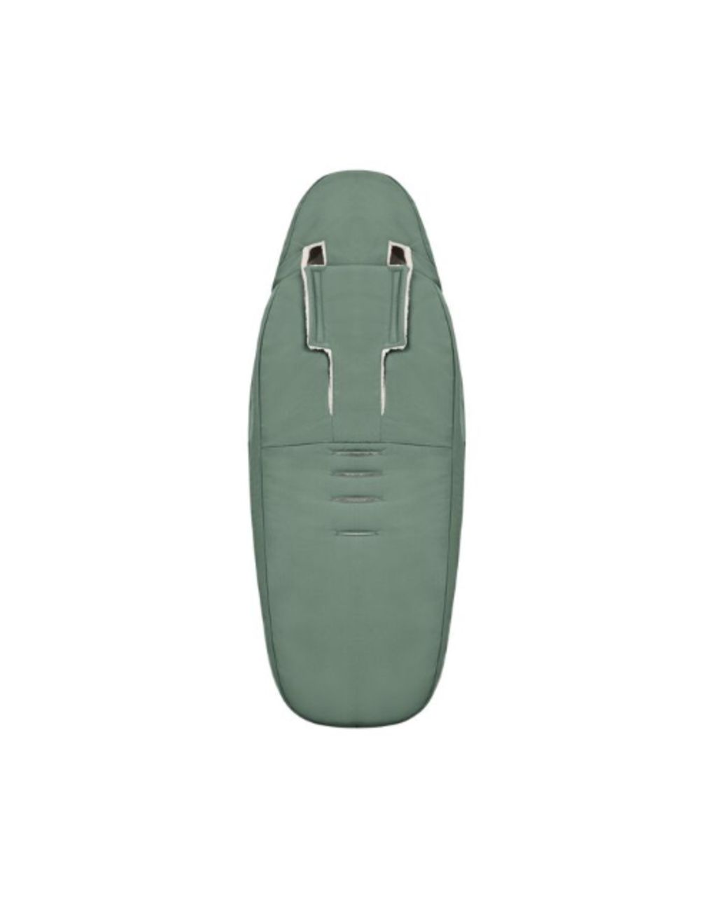 Sacco coprigame platinum footmuff leaf green - cybex platinum