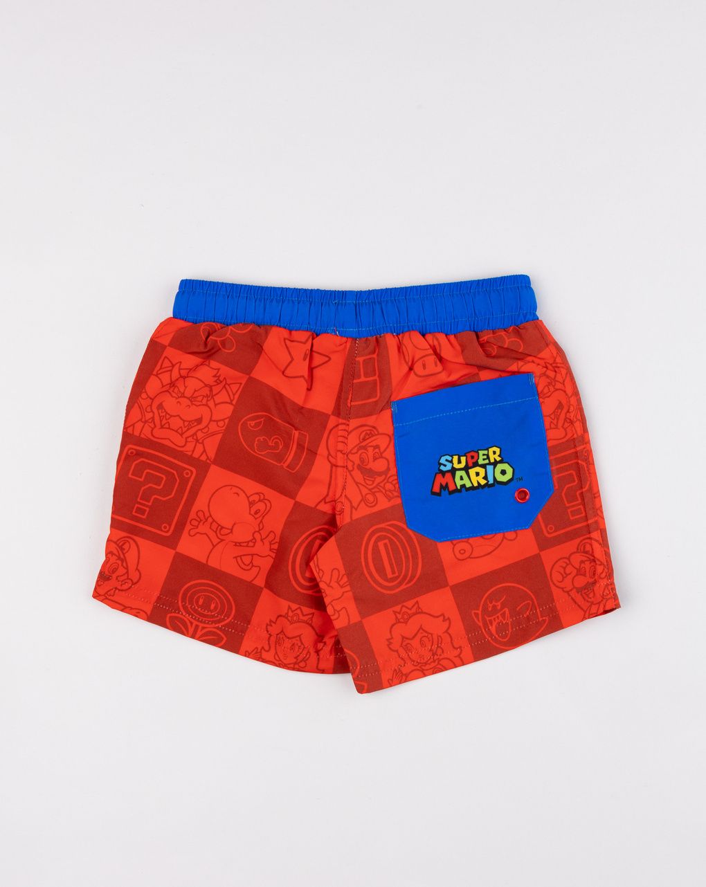 Costume boxer bambino super mario rosso
