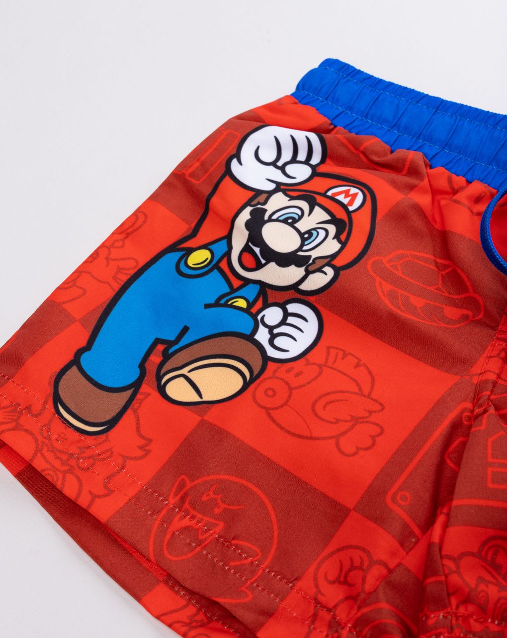Costume boxer bambino super mario rosso