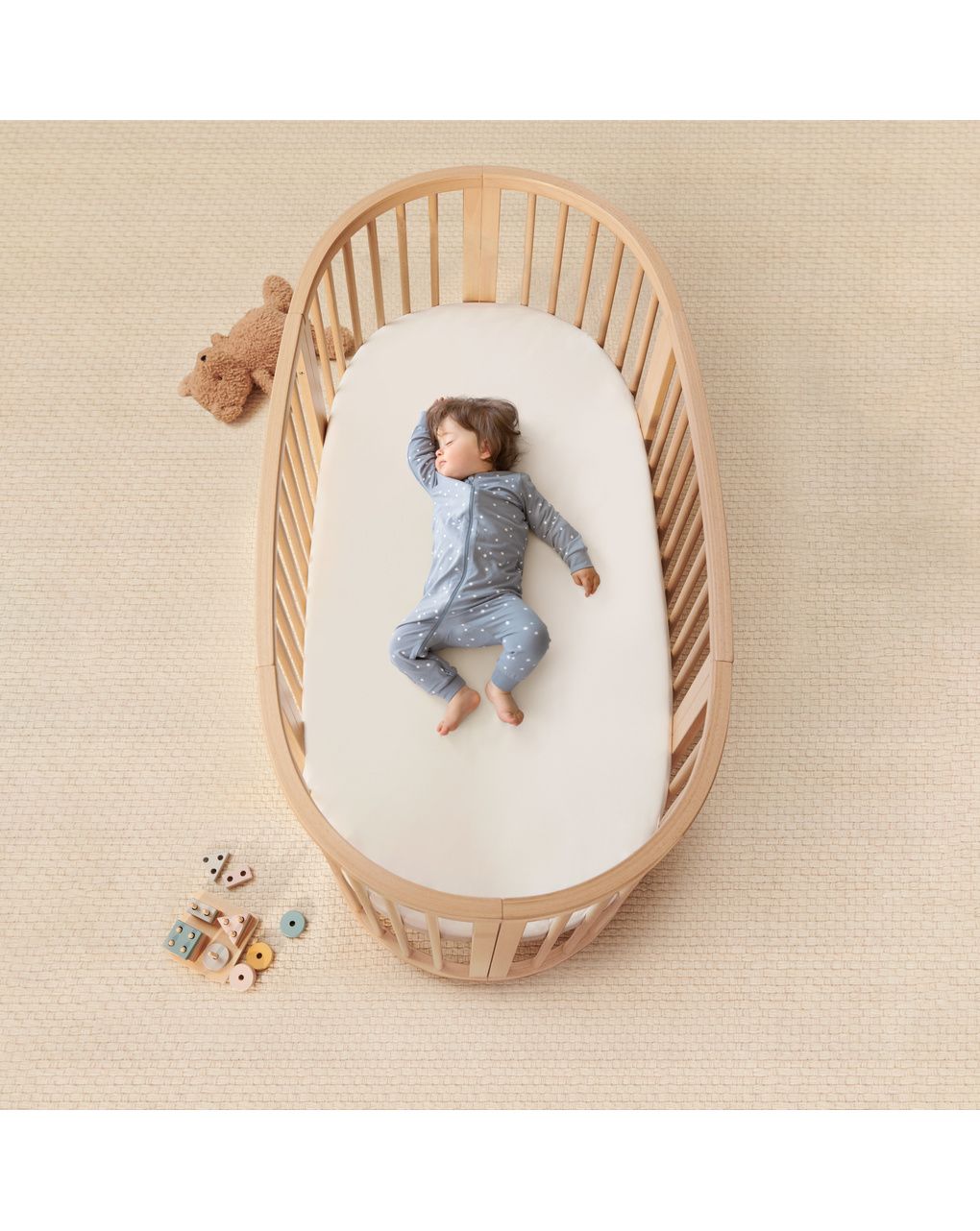 Lettino sleepi™ - naturale -  stokke®
