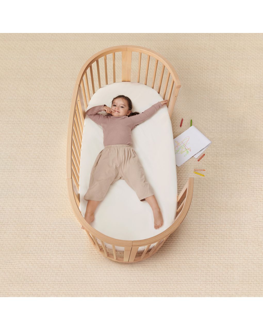 Lettino sleepi™ - naturale -  stokke®
