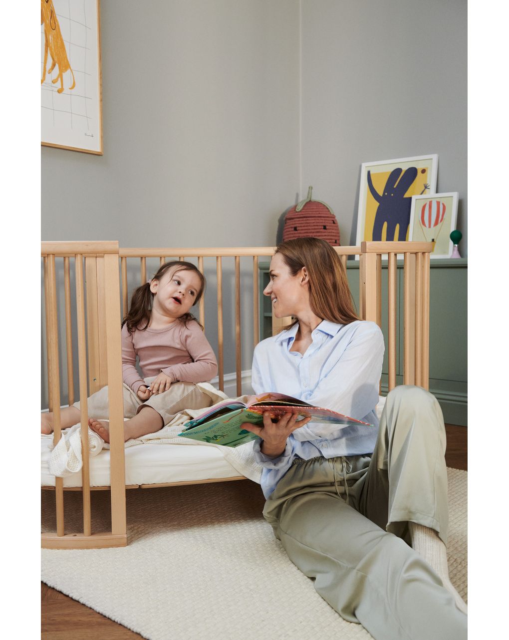 Lettino sleepi™ - naturale -  stokke®