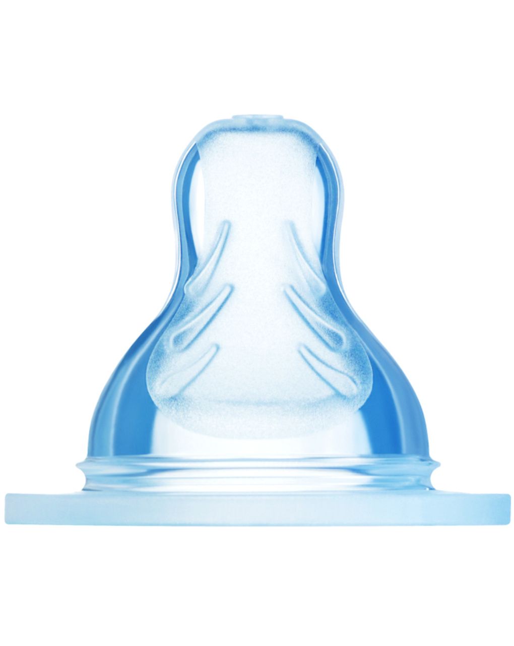 Mam tettarella misura x (set da 2), tettarella mam piatta e simmetrica in morbido silicone skinsoft per liquidi densi e pappe, 6+ mesi