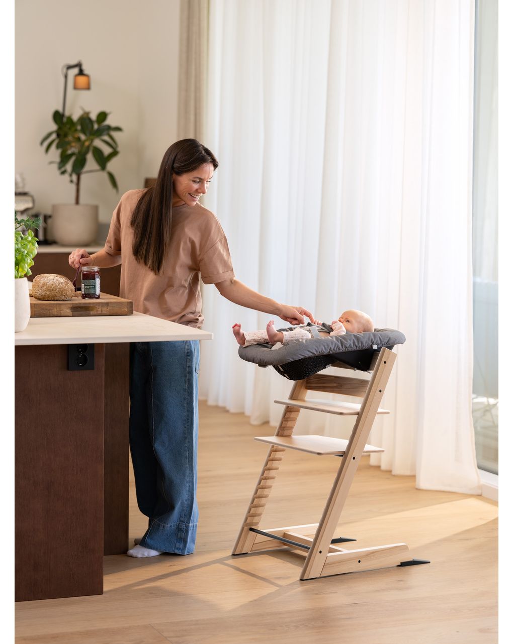 Sedia tripp trapp®  faggio - prodotto personalizzabile - wild wood - stokke®