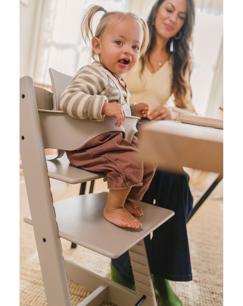 Tripp trapp® baby set² - cashmere grey - stokke®