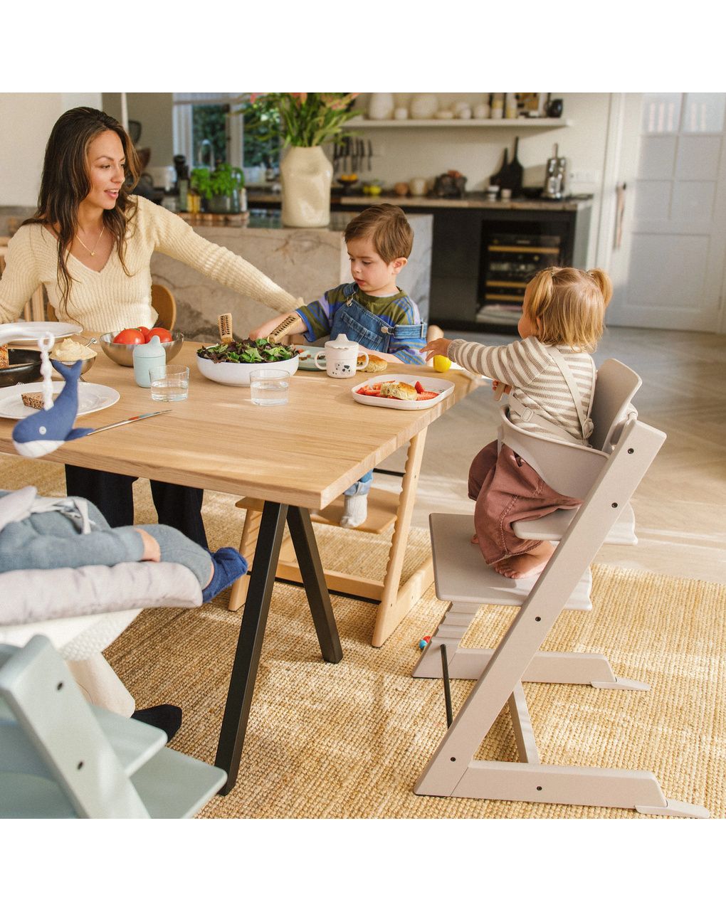 Tripp trapp® baby set² - cashmere grey - stokke®
