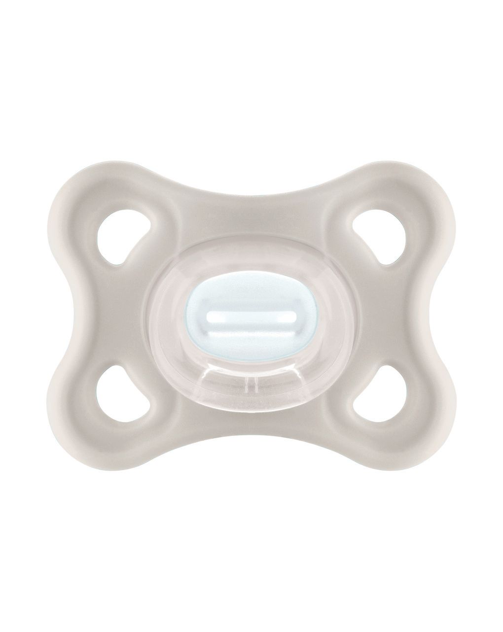 Mam comfort succhietto 3-12 mesi (set da 2), ciuccio mam 3-12 mesi in 100% silicone con design unico, rosa/neutro