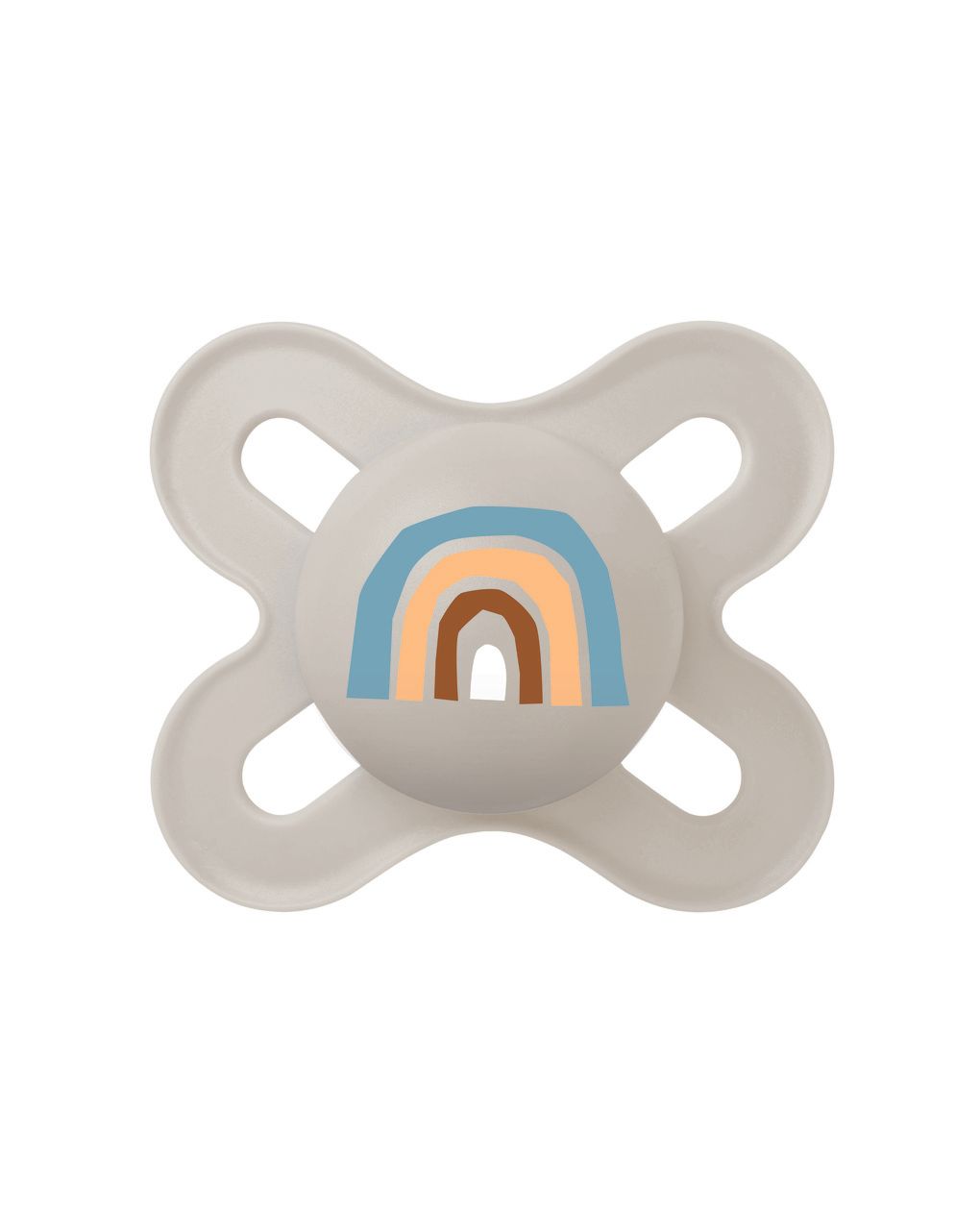 Mam original start succhietto 0-2 mesi (set da 2), ciuccio mam 0-2 mesi con tettarella ortodontica in silicone, neutro