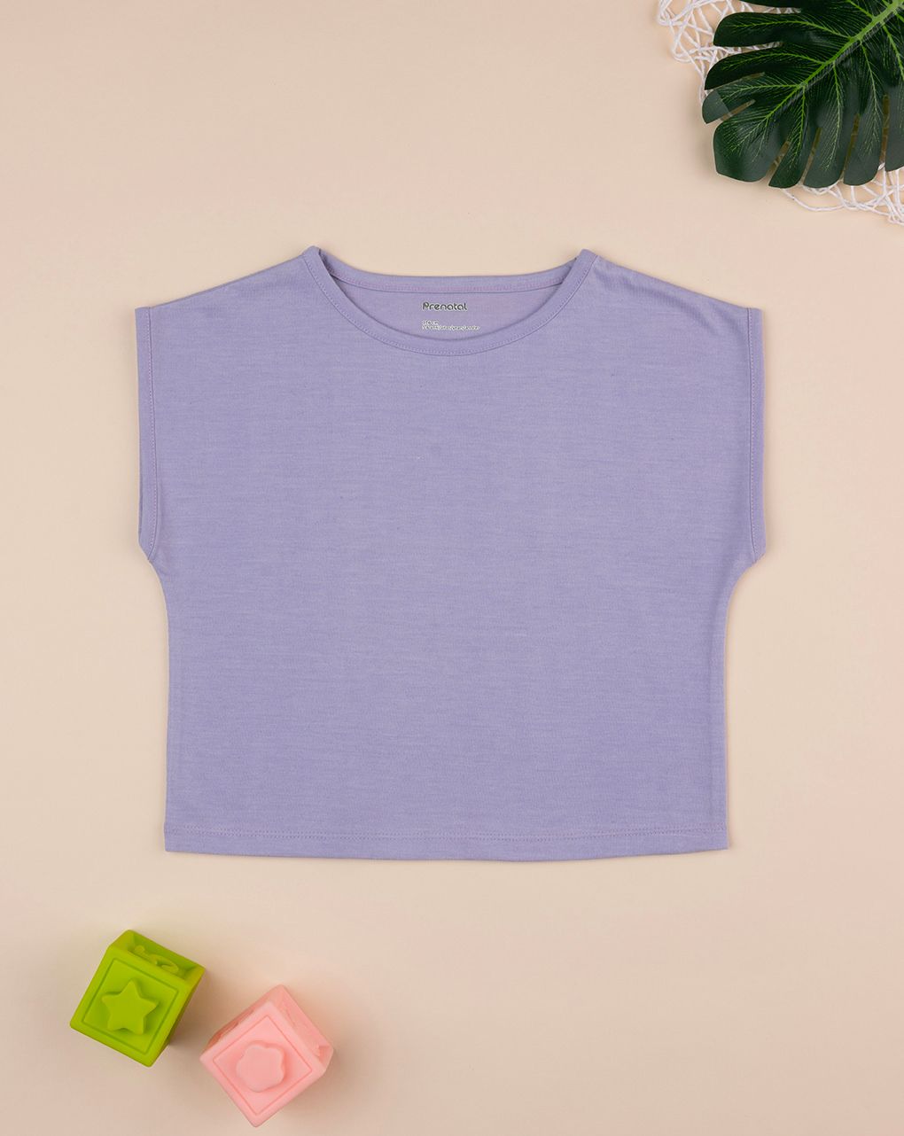 T-shirt bimba lilla big size