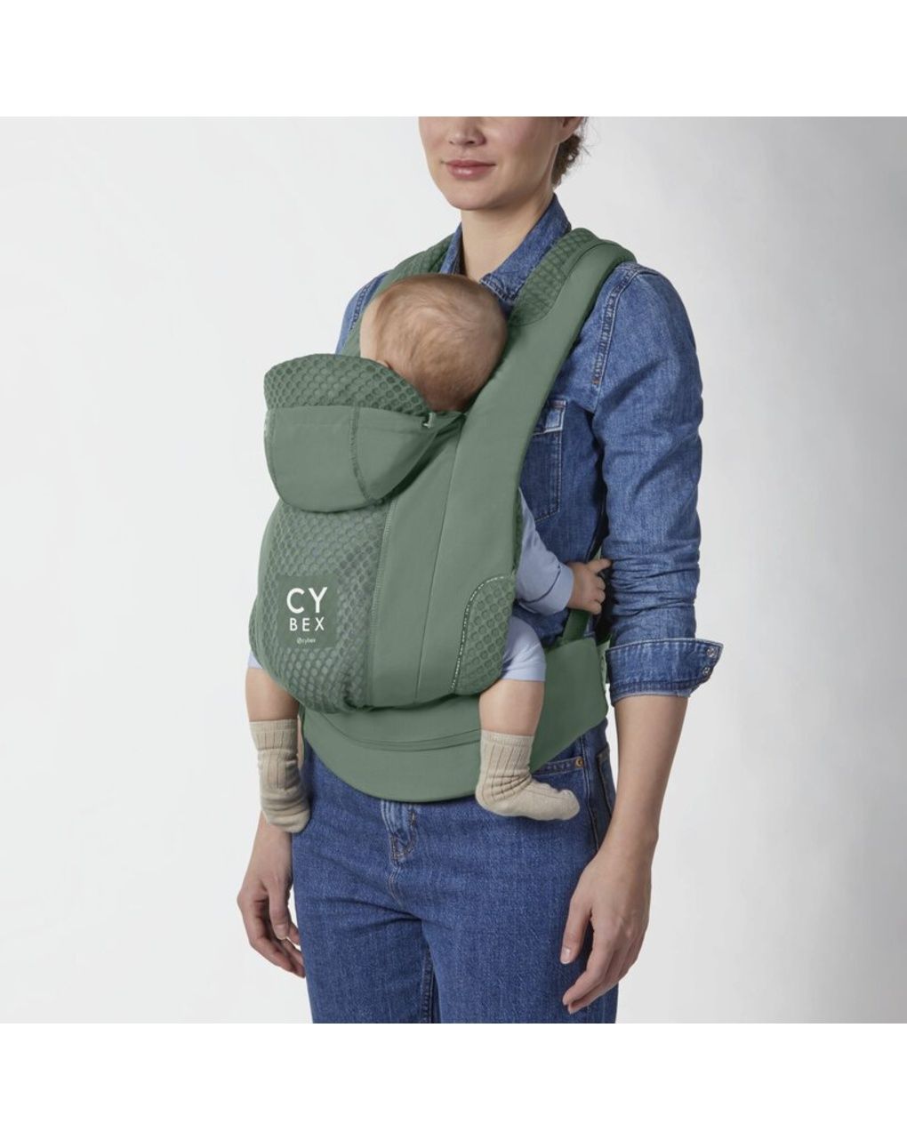 Coya carrier leaf green - cybex platinum