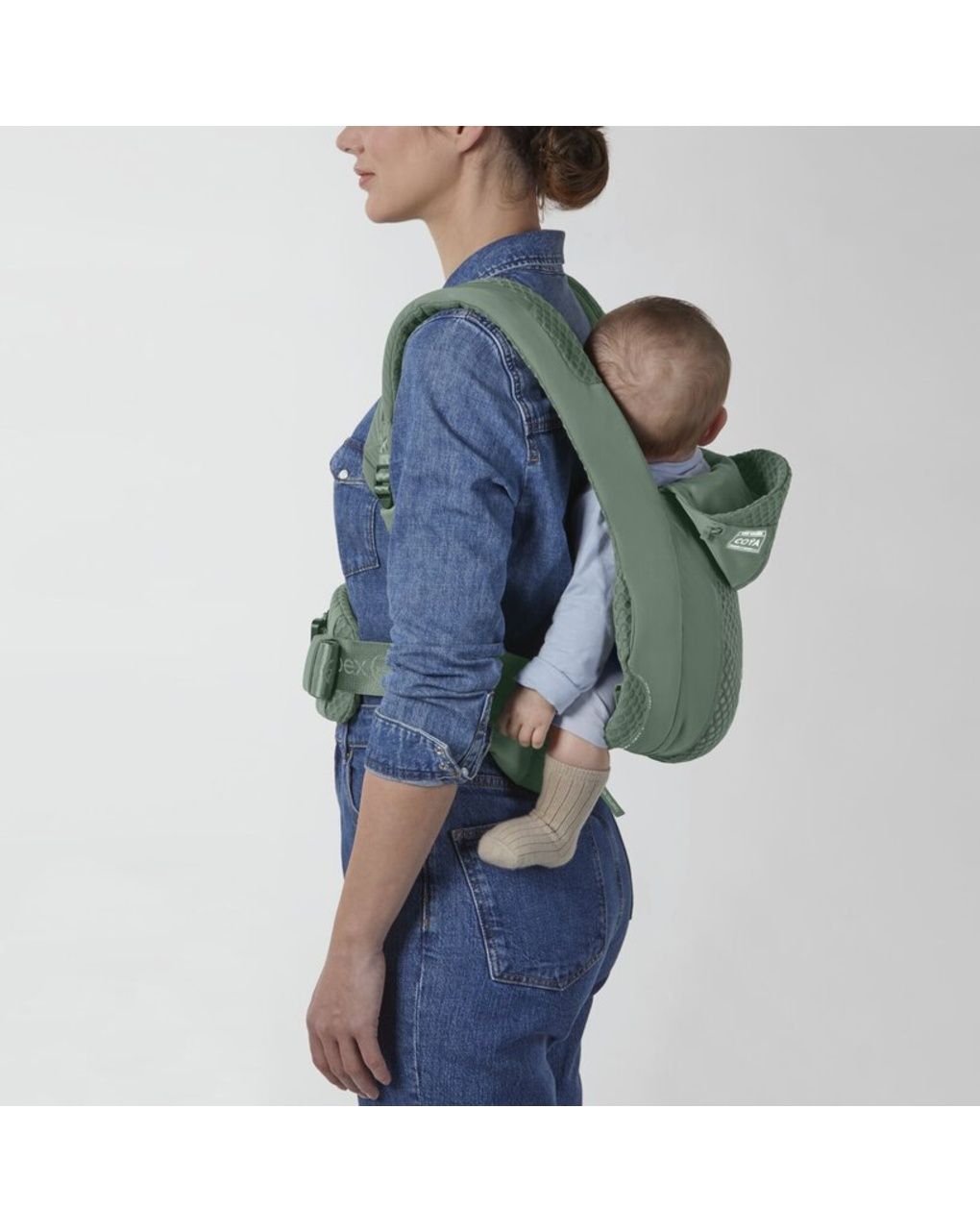 Coya carrier leaf green - cybex platinum