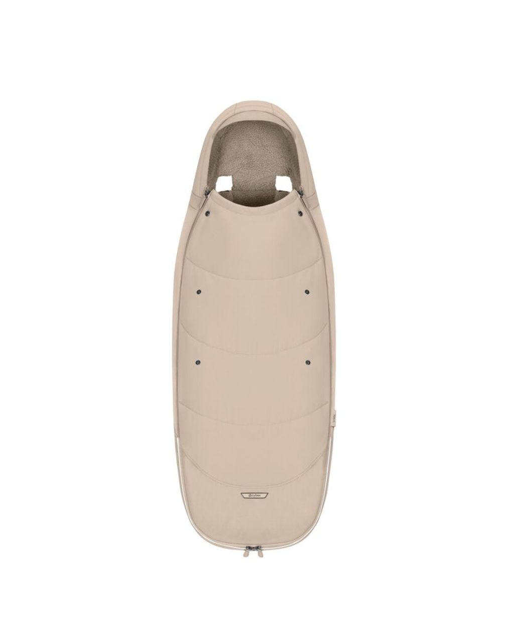 Sacco coprigame platinum footmuff cozy beige - cybex platinum