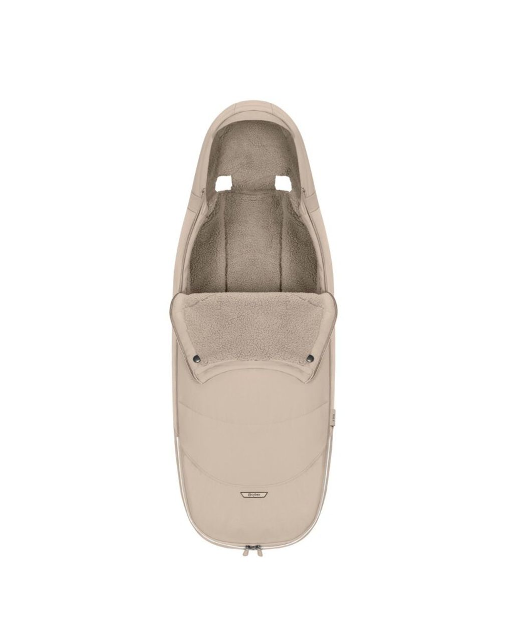 Sacco coprigame platinum footmuff cozy beige - cybex platinum