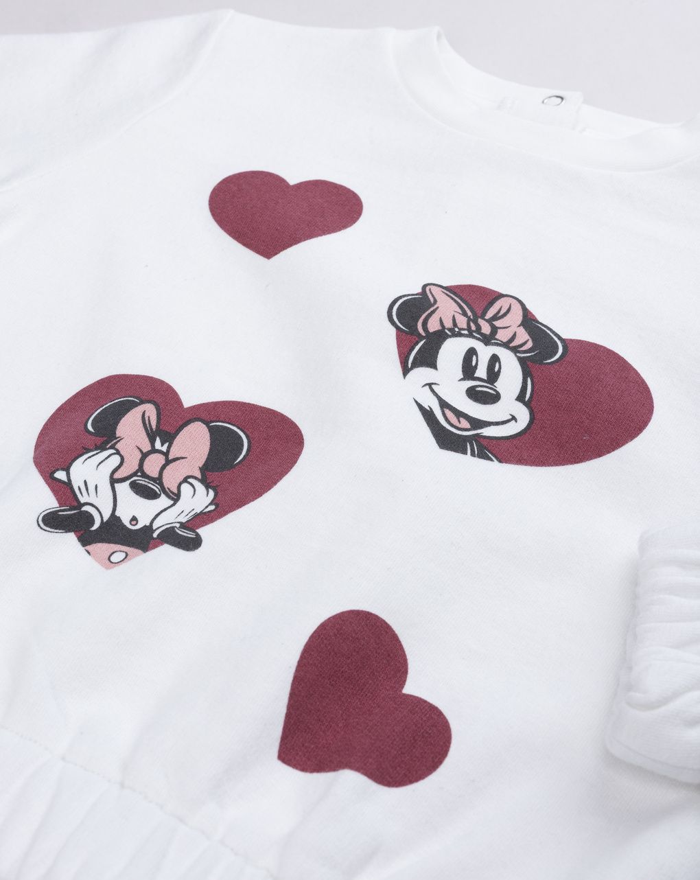 Completo neonata 2 pezzi felpa e leggings minnie
