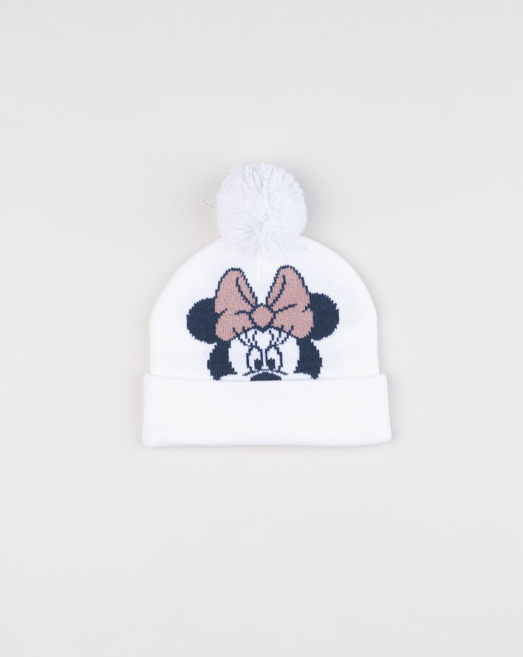 Cappello bimba minnie ponpon