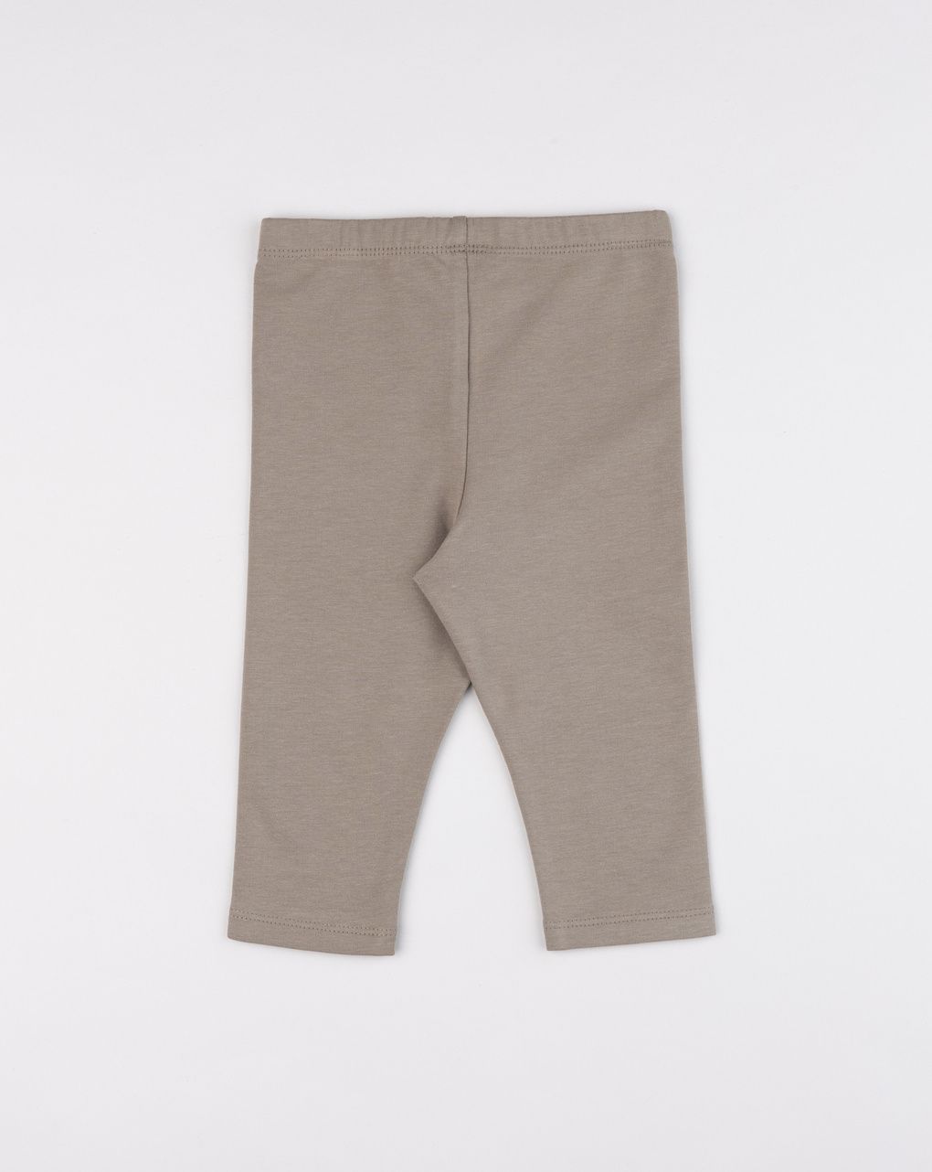 Legging bimba marroni ricamo cuore