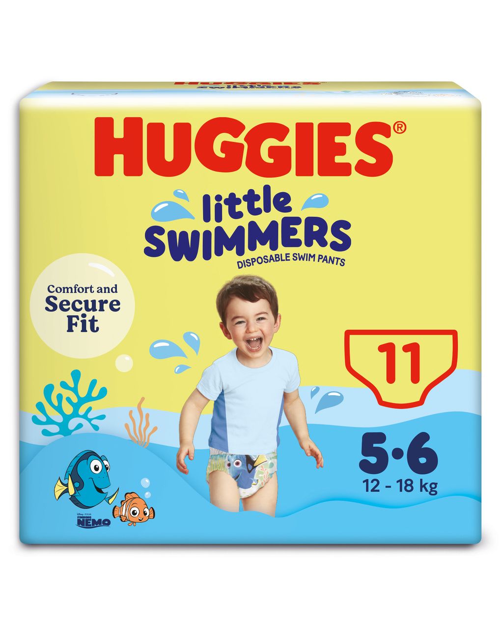 Pannolino-costumino little swimmers taglia 5-6 5-6 (11 pz) - huggies