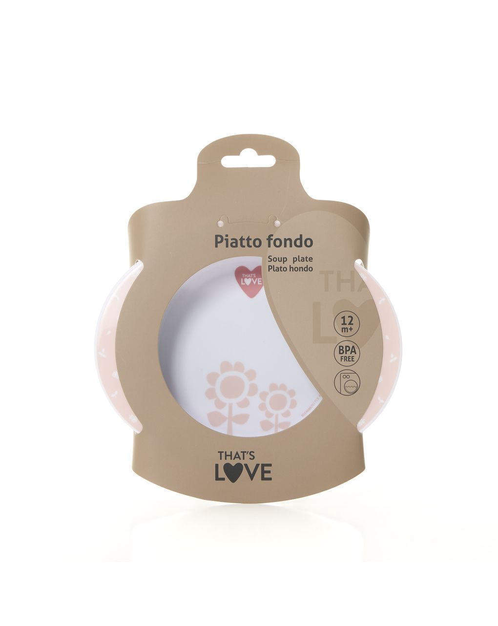 Piatto fondo flower - that's love