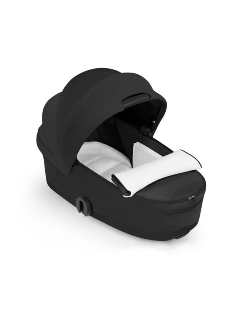 Navicella richiudibile lux carry cot per mios/coya sepia black - style collection - cybex platinum
