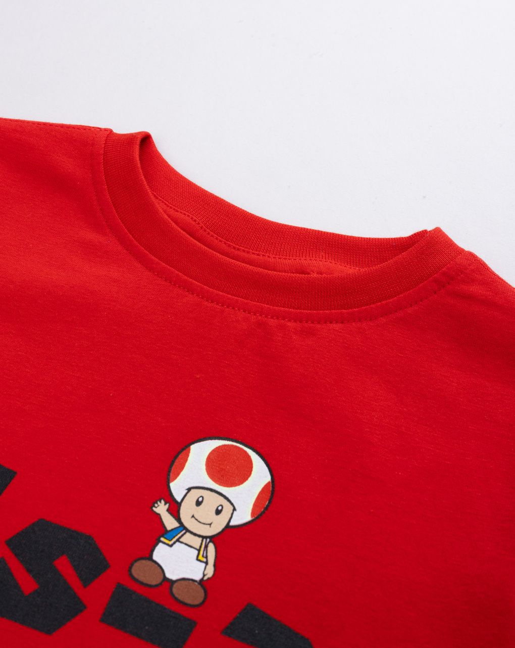 T-shirt rossa bambino super mario "it's-a me, mario!"