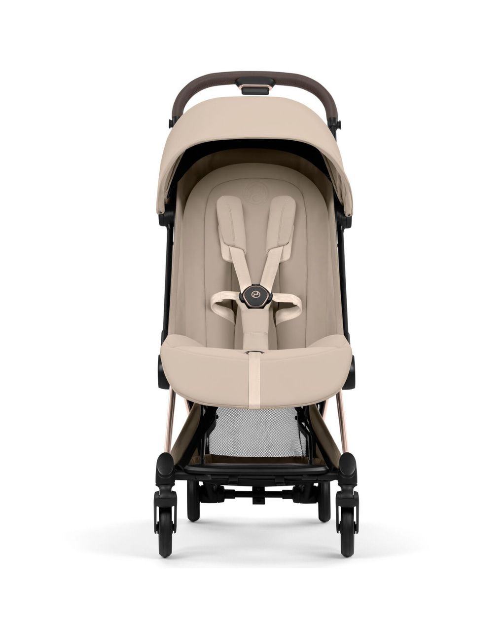Passeggino coya style collection rosegold - cozy beige - cybex platinum