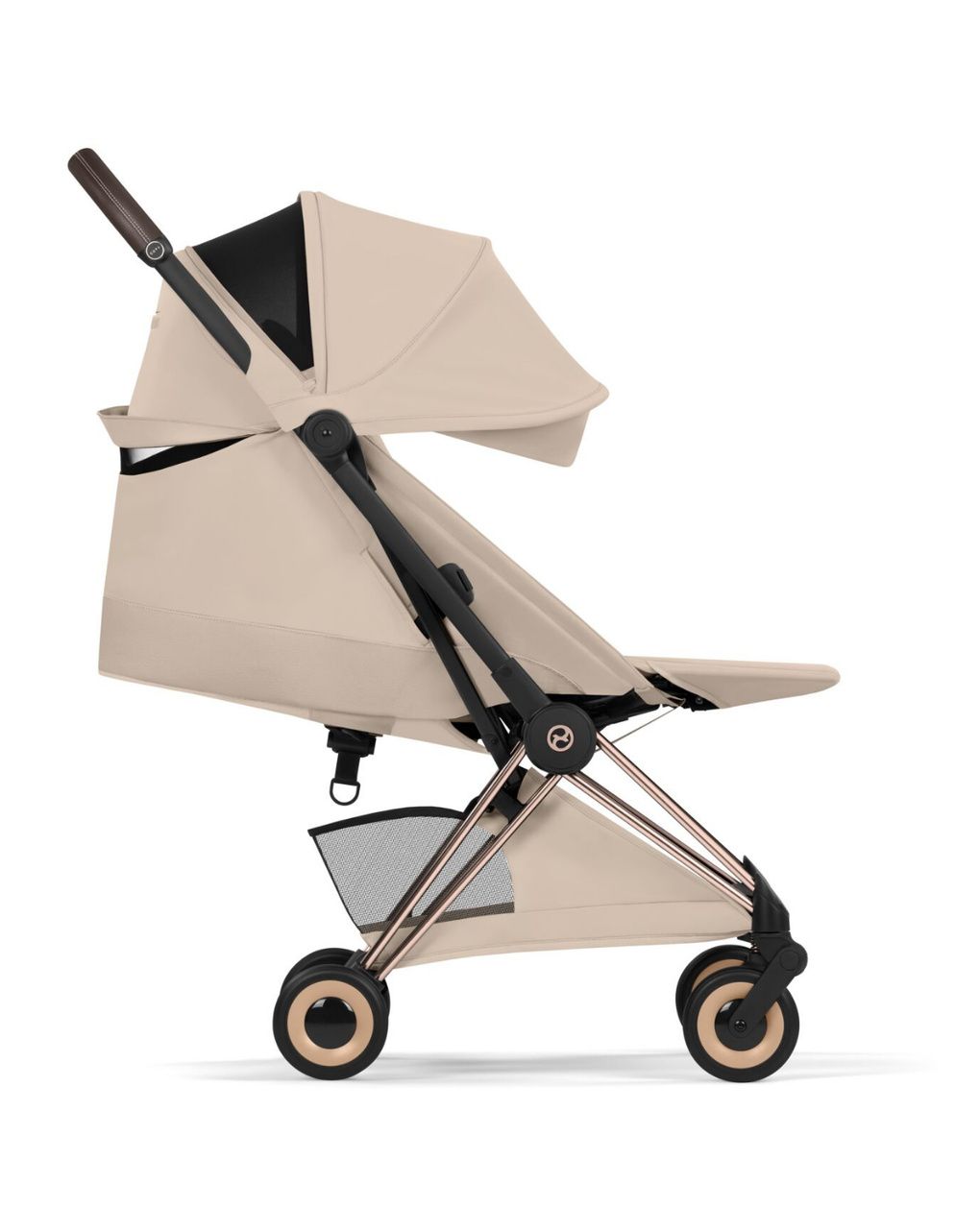 Passeggino coya style collection rosegold - cozy beige - cybex platinum
