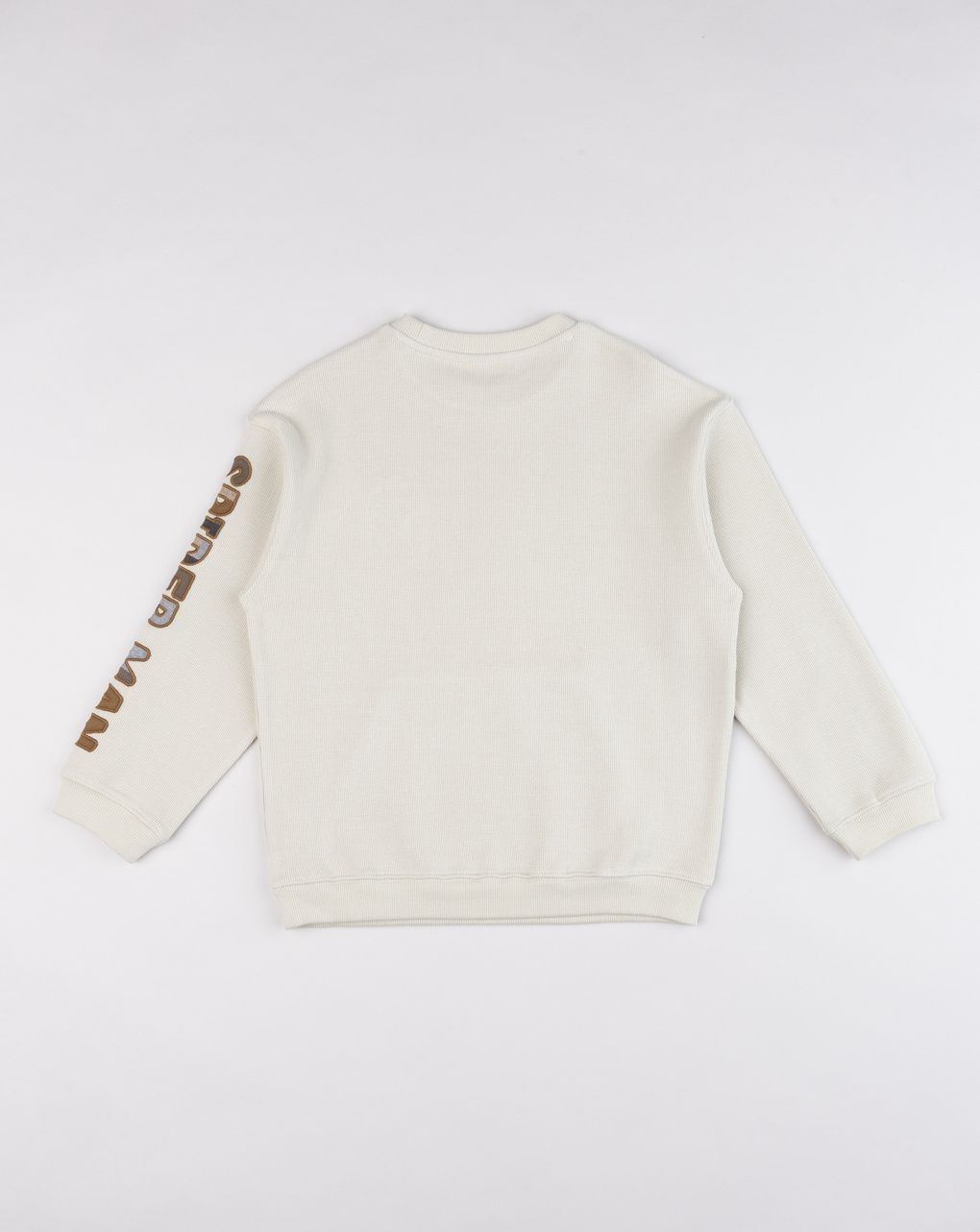 Felpa da bambino spiderman con tascone  beige