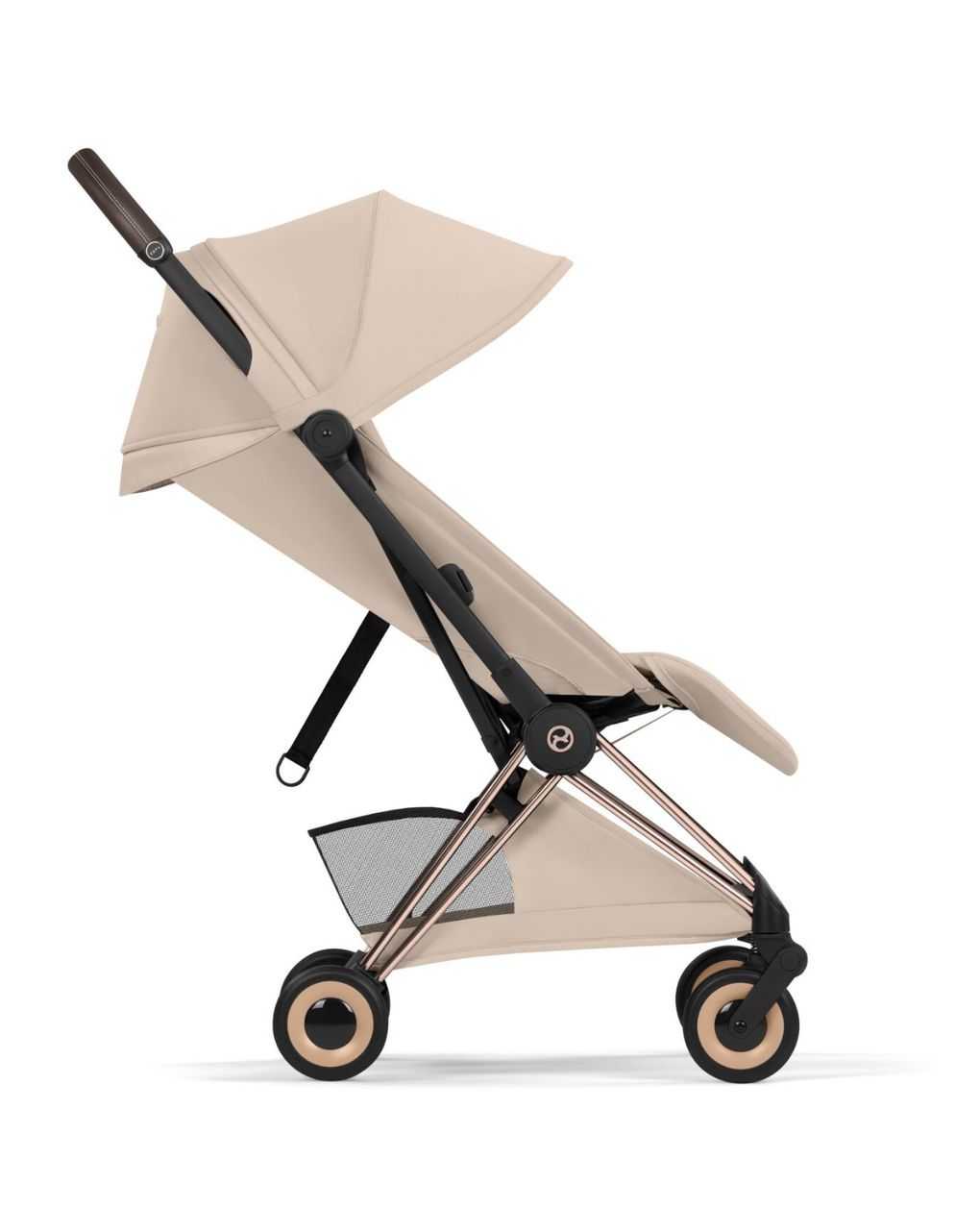 Passeggino coya style collection rosegold - cozy beige - cybex platinum