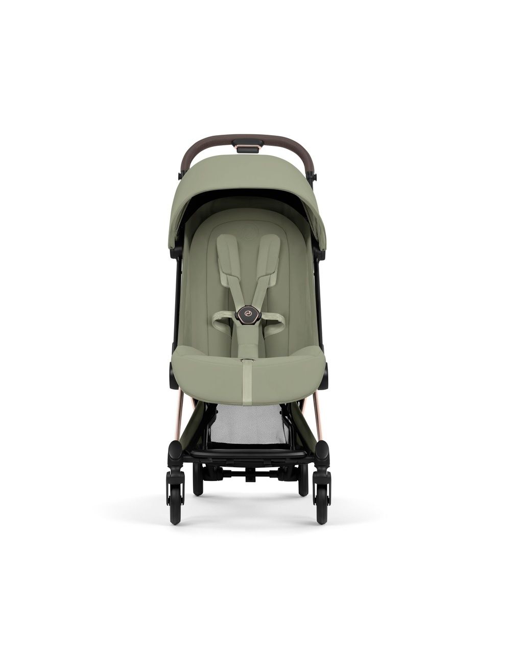 Passeggino coya style collection rosegold  - sage green - cybex platinum