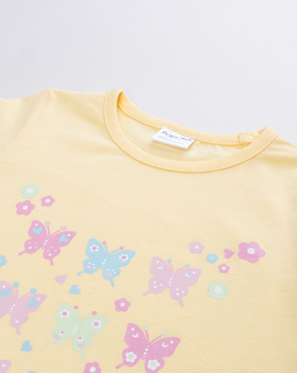 Pigiama due pezzi estivo "miss butterfly" bambina