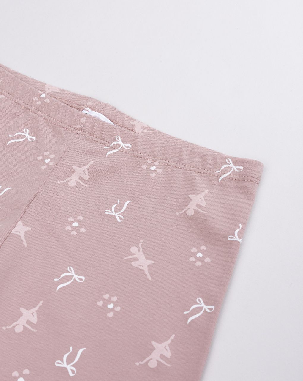 Legging leggeri bambina rosa ballerine