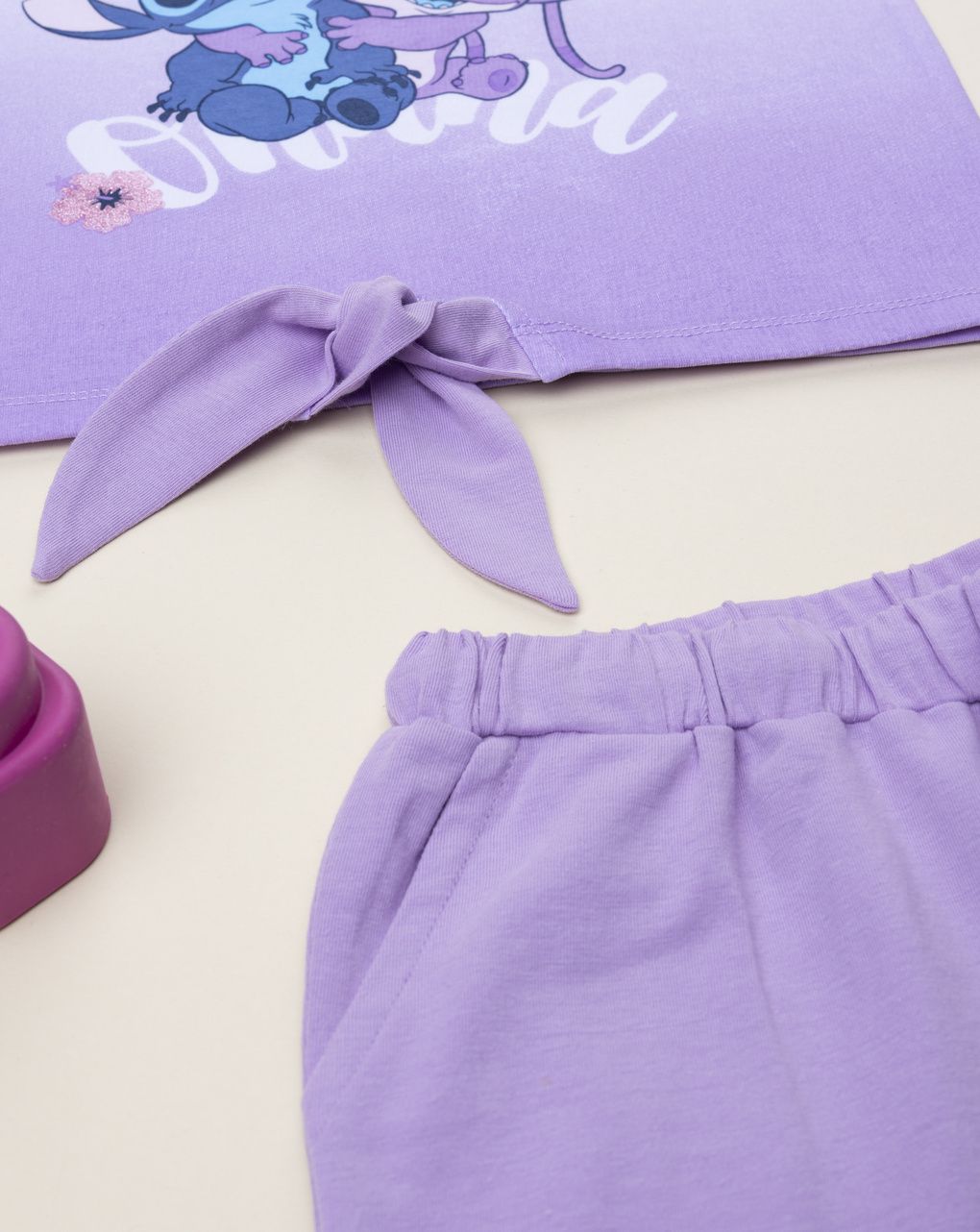Completo mare bimba stitch